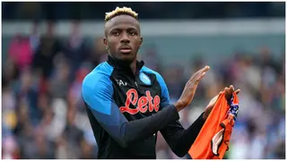 Victor Osimhen: Super Eagles striker in action as Napoli defeat strong team in friendly match