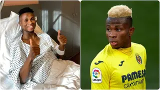 Good news as Nigerian star who plays for top European club undergo successful groin surgery, begins recovery