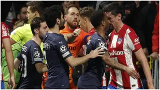 Tension in Spain as Police intervene after Manchester City and Atletico Madrid players clash in tunnel