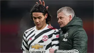 Man Utd Boss Solskjaer Makes Promise to Edinson Cavani After Remarkable Performance Against Roma