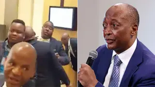 Watch: ENCA journalist Hloni Mtimkulu 'attacked' by SAFA official, CAF president Patrice Motsepe speaks out
