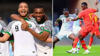 Cyriel Dessers Rates Nigeria’s Display Against Ghana Explains Reason Why He Took Penalty