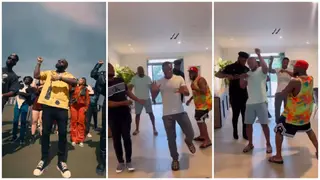 Odion Ighalo and Friends Jump on Viral TikTok Trend As They Dance to Davido’s Hit Song, Video