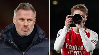 Jamie Carragher Unhappy With Martin Odegaard As Arsenal Captain Celebrates ‘Excessively’ After Win