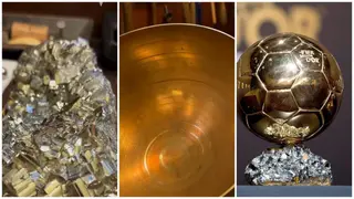 Ballon d'Or Unveils Golden Secrets as Video Shows Trophy Making Process