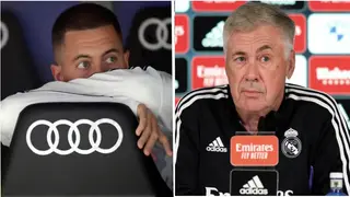 Real Madrid manager Carlo Ancelotti reveals if Eden Hazard will start against Shakhtar