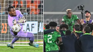 Stanley Nwabali shines as Nigeria defeats South Africa in Ivory Coast