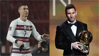 Cristiano Ronaldo’s position revealed as Lionel Messi win prestigious 2021 Ballon d’Or