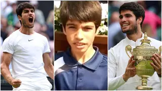 Heartwarming As Old Footage Shows Carlos Alcaraz Stating His Ambition to Win Wimbledon at Age 12