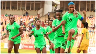 Paris 2024: Ajibade Scores As Super Falcons Beat Banyana in Olympic Qualifiers’ First Leg in Abuja
