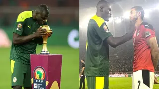 Video of Khalidou Koulibaly consoling promising Egypt defender Abdoulmoneim drops