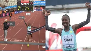 Kenyan Athlete Breaks Marathon Record, Dedicates Victory to Late Agnes Tirop