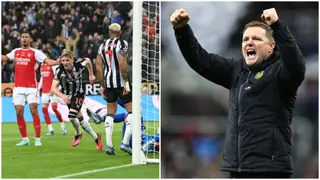 Newcastle boss Eddie Howe breaks silence on his side's controversial goal vs Arsenal