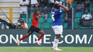 Dala scores twice as 10-man Angola reach AFCON quarter-finals