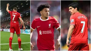 Liverpool’s Past Number 7s After Luis Diaz Swaps Shirt Number