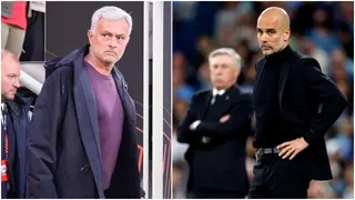 Mourinho reignites feud with Guardiola after both managers qualify for European finals