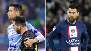 Football fans claim Ronaldo 'cursed' Messi after poor show for PSG against Reims