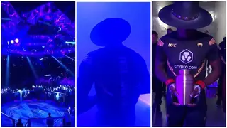 Video Shows the Moment Israel Adesanya Made Undertaker’s Stunning Entrance Before Defeating Jarred Cannonier