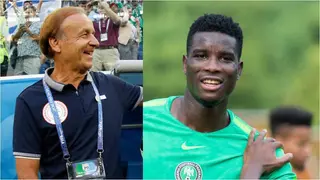 Gernot Rohr rescinds decision, invites Eagles striker with 26 goals this season for Lesotho, Benin matches