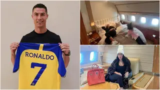 Cristiano Ronaldo jets out in style to new club Al-Nassr