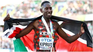 Conseslus Kipruto relinquishes 3000 metres world steeplechase title as Soufiane El Bakkali bags gold
