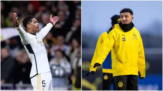 Jadon Sancho: Bellingham’s Ex Teammate Copies Real Madrid Star’s Celebration at Dortmund’s Training