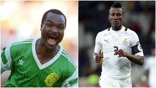 Former Ghana Midfielder Rubbishes Asamoah Gyan's Roger Milla Comparison in Black Stars Return Comments