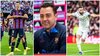 Xavi names Lewandowski and Benzema as the best strikers in the world