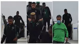 2 key Super Eagles stars missing as team lands In Morocco for AFCONQ tough clash