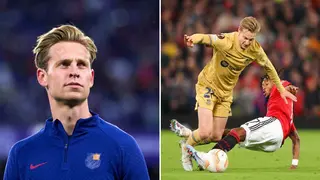 Frenkie De Jong speaks on Man United interest, discusses future at Barcelona