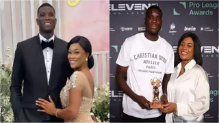 Onuachu flaunts Beautiful Ghanaian Fiancée During Wedding Ceremony Of Super Eagles Teammates