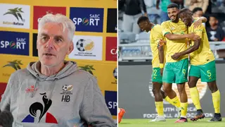 AFCON: Hugo Broos Coach Clarifies Decision to Choose Makgopa and Lepasa As Replacements for Foster