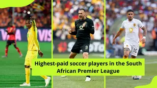Top 20 highest-paid soccer players in the South African premier league