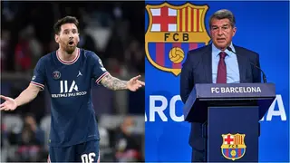 Angry Lionel Messi ‘Attacks’ Barcelona President Joan Laporta Over ‘Play for Free’ Remarks