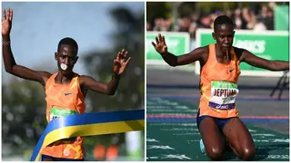 Joy as Kenya's Judith Jeptum Breaks Five Year Record to Win Paris Marathon