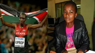 Controversial athlete Asbel Kiprop's wife Sammary Cherotich announces engagement to new lover
