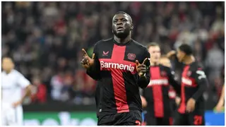 Victor Boniface on Target As Bayer Leverkusen Thrash Qarabag in Europa League Fixture, Video