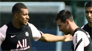 Messi Thrills PSG Fans As He Scores Superb Goal Assisted By Mbappe In Training