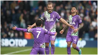 Premier League’s top 4 race heats up as Tottenham record emphatic win against Leeds United at Elland Road