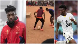 World Cup Star Mohammed Kudus Spotted Playing Street Football in Ghana