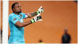 Itumeleng Khune Reacts After Making Carling PSL All Star XI Despite Kaizer Chiefs’ Suspension, Video