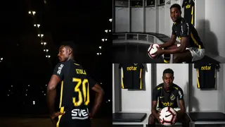 European Club Finally Unveil Kenyan Striker They Signed from Tusker FC