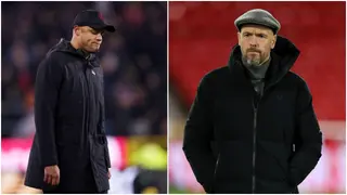 Erik ten Hag, Vincent Kompany Lead List of Managers With Most Losses This Season