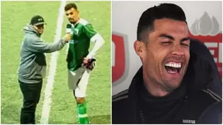 Brazilian goalkeeper makes hilarious mistake after he forgot his girlfriend's name during live interview
