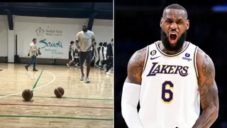 Is LeBron James Saudi's Next Target? Lakers Star Plays Basketball in Middle East Country: Photo
