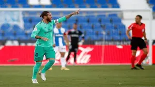 Leganes vs Real Madrid: Ramos scores as Los Blancos forced to 2-2 draw