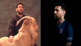 Messi to play with GOAT on his sleeve as PSG unveil new partnership