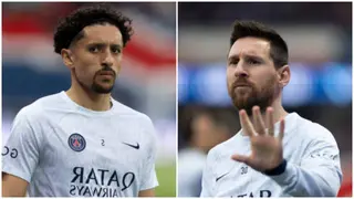 'Leave him alone'- Marquinhos slam PSG Ultras for booing Lionel Messi