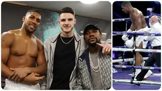 Anthony Joshua: Declan Rice, Mayweather Celebrates Briton After Win