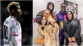 Paul Pogba: banned star spotted in London to support West Ham captain Kurt Zouma
